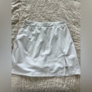 Abercrombie white athletic skort
